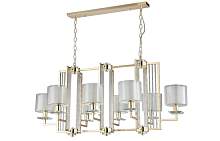 Люстра Crystal Lux NICOLAS SP8 L1000 GOLD/WHITE - цена и фото